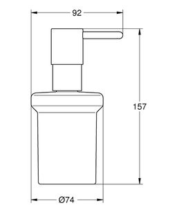 Dávkovač Grohe Essentials 40394001 - galéria #1