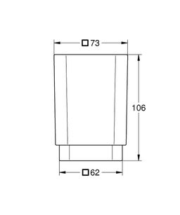 Grohe Selection Cube Glass 40783000 - galéria #1