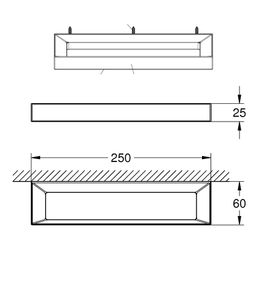 Uterákový držiak Grohe Selection Cube G40766000 - galéria #1