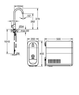Grohe Blue Home Mono Starter Kit 31498001 - galéria #1