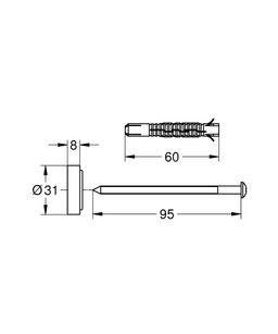 Grohe Tempesta Demarkačná podložka 26496000 - galéria #1