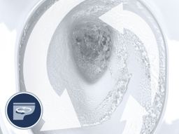 Keramické kompaktné WC Grohe Euro, Triple Vortex, alpská biela 39206000 - galéria #1