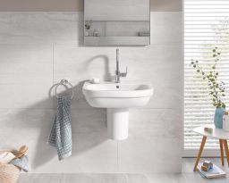 Grohe Euro Keramické závesné umývadlo 65 x 51,4 cm, alpská biela 39323000 - galéria #1