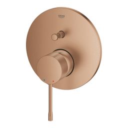 Grohe Essence Nová sprchová batéria s dvojcestným prepínačom, kartáčovaná, teplý západ slnka 24058DL1 - galéria #2