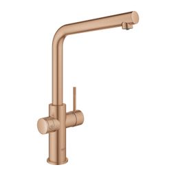 Grohe Blue Home štartovacia súprava s batériou v tvare L Brúsený teplý západ slnka 31454DL1 - galéria #1