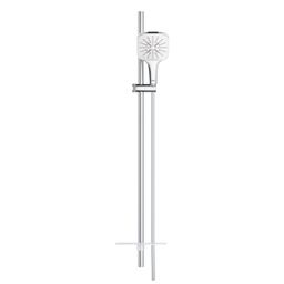 Sprchový set Grohe SmartActive 130 Cube so sprchovou tyčou, Moon White 26586LS0 - galéria #2