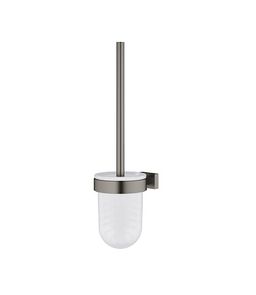 Čistiaca súprava na WC Grohe Essentials Cube, kartáčovaný tvrdý grafit 40513AL1 - galéria #1