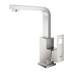 Grohe Eurocube Umývadlová batéria s výtokom, Supersteel 23135DC0 - galéria #2