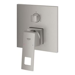Trojcestná sprchová batéria Grohe Eurocube, Supersteel 24094DC0 - galéria #2