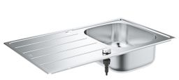 Grohe K200 Nerezový drez s odtokom, obojstranný, 86x50cm, 31552SD1 - galéria #2