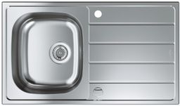 Grohe K200 Nerezový drez s odtokom, obojstranný, 86x50cm, 31552SD1 - galéria #1