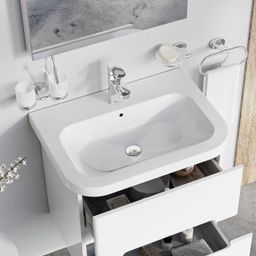 Ravak Chrome Keramické umyvadlo 65 x 47 cm, bílá XJG01165000 - galéria #1