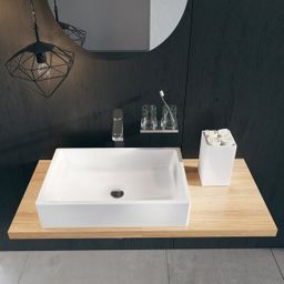 Ravak Formy Umyvadlová mísa 60 x 39 cm, bílá XJL01260000 - galéria #3