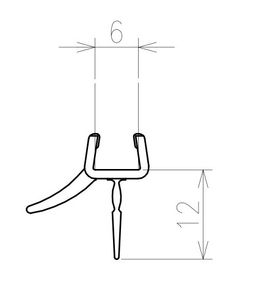 Ravak Odkvapnička rovná PIVOT 900 mm D000000020 - galéria #2