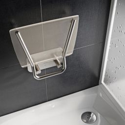Ravak Ovo B II Sprchové sedadlo, číre B8F0000051 - galéria #1