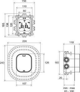 Ravak R-box telo RB072.50 X070139 - galéria #1