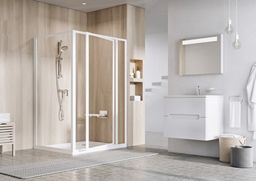 Ravak Supernova Boční stěna 80 cm, white+transparent PSS-80 940401O2Z1 - galéria #2