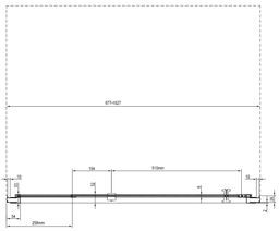 Ravak Nexty Sprchové dvere 100 cm, satén+priehľadné NDOP2-100 03OA0U00Z1 - galéria #2