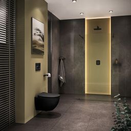 Ravak Chrómové závesné WC Uni, čierne X01794 WC - galéria #2