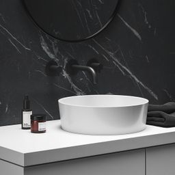 Ravak Espirit Podomietková umývadlová batéria s telesom, Black Matt ES019.20BM.O1 X070276 - galéria #1
