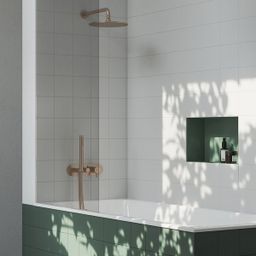 Ravak Espirit Jednopáková umývadlová batéria s ručnou sprchou, 3 vývody, ružovo-zlatý kartáč ES068.60RGB.O3.RB07D.+S X070356 - galéria #2