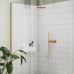 Ravak Stropné rameno 30 cm, Rose Gold Brushed 704.61RGB X07P713 - galéria #1