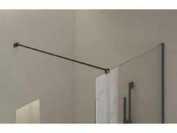 Ravak Vzduchová clona Walk-In 120x200 cm, čierna/priehľadná Wall-120 GW9WG0300Z1C - galéria #1