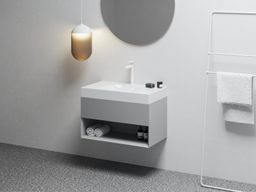 Ravak Lite Skříňka pod umyvadlo 80x45 cm, smoke grey X000001865 - galéria #1
