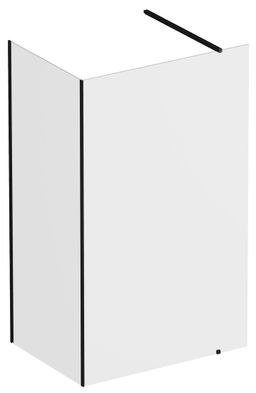Ravak Walk-In Corner Sprchová stena 120 x 80 cm, transparent /čierny Corner-Set-120x80 GW1CG430SZ1 - galéria #2