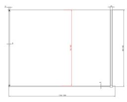 Ravak Walk-In Corner Sprchová stena 120 x 90 cm, transparent /čierny Corner-Set-120x90 GW1CG730SZ1 - galéria #4