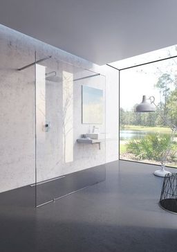 Ravak Walk-In Free Sprchová stena 160 cm, transparent/chróm Free Set-160 GW9FS0C0SZ1 - galéria #1