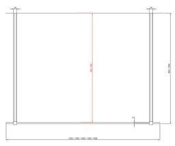 Ravak Walk-In Free Sprchová stena 160 cm, transparent/chróm Free Set-160 GW9FS0C0SZ1 - galéria #9