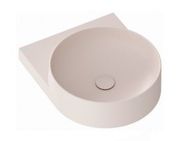 Ravak Yard Umývadlo 40 cm bez otvoru pre batériu, alabastrovoružová XJX0G040000 - galéria #3