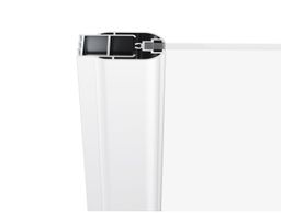 Ravak Chrome Sprchové dvere 100 Transparent, biela matná 1QVA0E01Z1 CRV1-100 - galéria #1