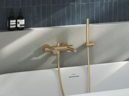 Ravak Revers Vanová nástěnná baterie, champagne RV022A.60CH X070819 - galéria #1