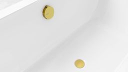Polysan Vaňová súprava s napúšťaním 120 cm, zlatá 71857.90 - galéria #1