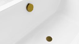 Polysan Vaňová súprava s napúšťaním 120 cm, zlatá matná 71857.91 - galéria #1