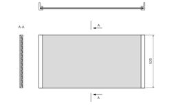 Polysan Universal Panel Nika, čelný, 170 × 52 cm 26378 - galéria #4