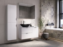 Cersanit Tirso Vysoká skrinka, 40 cm, biela matná S1015-010 - galéria #4