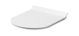 Cersanit City WC závěsné CleanOn včetně sedátka Slim Soft Close, duroplast, bílá K701-104 - galéria #3