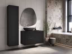 Cersanit Tirso Horná doska, 100 cm, čierna matná S1021-015 - galéria #1