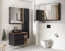 Cersanit Moduo Vysoká skrinka 40 cm, antracit S590-070-DSM - galéria #1