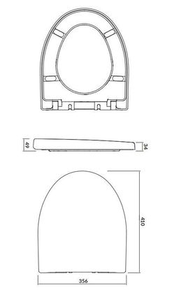 Cersanit Parva WC sedátko SoftClose K98-0122 - galéria #1