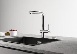 Franke Active New Drezová batéria s výsuvnou výlevkou a rozprašovačom chróm FN 6110.031 - galéria #1