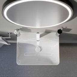 Laufen Pro X Umývadlo 65 cm, biela H8108640001041 - galéria #6