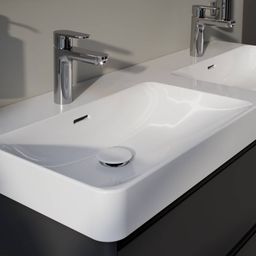 Laufen Pro X Dvojumývadlo 120 cm, bez prepadového otvoru, biela matná H8148627571111 - galéria #6