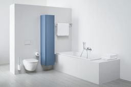 Laufen Pro X Nástenná vaňová batéria s prepínačom a ručnou sprchou, chróm HF506960100600 - galéria #1