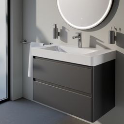 Laufen Base 2.0 Skříňka pod umyvadlo 85 cm, šedá traffic H4113021082661 - galéria #6