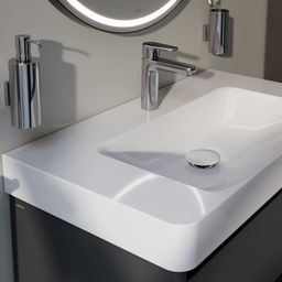 Laufen Base 2.0 Skříňka pod umyvadlo 85 cm, šedá traffic H4113021082661 - galéria #5