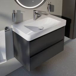 Laufen Base 2.0 Skříňka pod umyvadlo 85 cm, šedá traffic H4113021082661 - galéria #4
